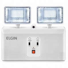 Lumin�ria de emerg�ncia LED 2.000 l�mens com 2 far�is - 48LEM2KL0000