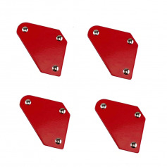 Kit esquadro magnético para solda capacidade 4kg com 4 peças - 9755555 Kit esquadro magnético para solda capacidade 4kg com 4 peças - 9755555