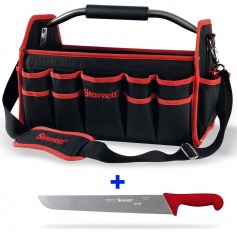 Kit Bolsa para ferramentas 21 bolsos BGL + Faca churrasco 14 Kit Bolsa para ferramentas 21 bolsos BGL + Faca churrasco 14