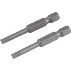 Bits fenda encaixe sextavado 1/4