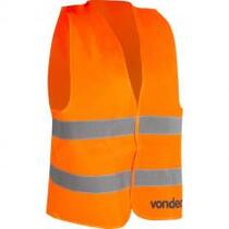 Colete refletivo tipo blusão sem bolso laranja - CV 101 Colete refletivo tipo blusão sem bolso laranja - CV 101