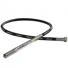 Mangote para motor vibrat�rio de concreto MVP 28 mm x 2,5 m