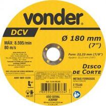 Disco de corte 180 x 3,2 x 22,23 mm - DCV 