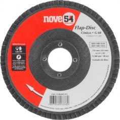 Disco de desbaste flap-disc c�nico 115 x 22,23 mm gr�o 60