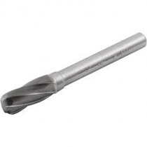 Lima rotativa abaulada para alum�nio 8 x 20 mm com haste 6 mm 