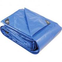 Lona refor�ada de polietileno azul 9 m x 8 m  