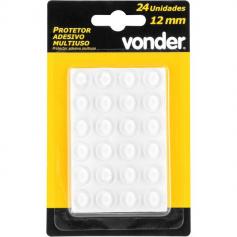 Protetor adesivo multiuso 12 mm com 24 pe�as - 32.99.012.000