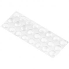 Protetor adesivo multiuso 8 mm com 24 pe�as 