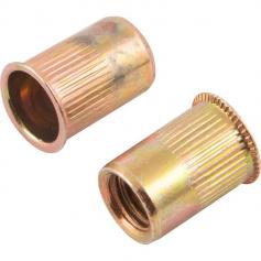 Rebite de rosca a�o carbono M8 x 18 mm cabe�a pequena