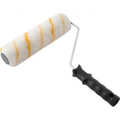 Rolo de l� para pintura antirrespingo econ�mico 23 cm com suporte - 8095