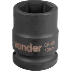 Soquete sextavado de impacto 19 mm encaixe 1/2