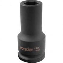 Soquete sextavado de impacto longo 19 mm encaixe 3/4