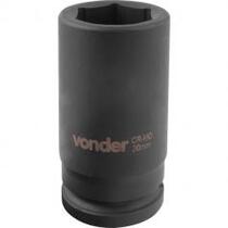 Soquete sextavado de impacto longo 30 mm encaixe 3/4
