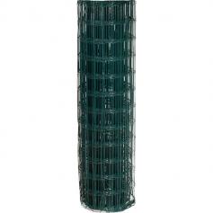 Tela alambrado verde malha 10 x 5 cm fio 2,5 mm com 1,0 x 25 m