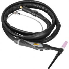 Tocha TIG TTV 206 3 metros conector 13 mm e adaptador M10 do g�s 