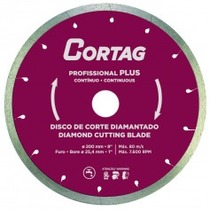 Disco diamantado liso 200 mm para piso pisos - 60570