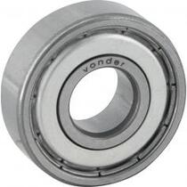 Rolamento r�gido de esfera 30 mm blindagem de a�o - 6200-ZZ
