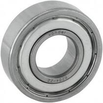 Rolamento r�gido de esfera 47 mm blindagem de a�o - 6204-ZZ