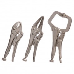 Alicate de press�o jogo com 3 pe�as - V-3