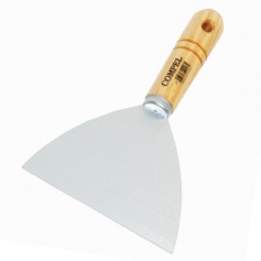 Esp�tula em a�o temperado com cabo de madeira n� 12