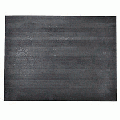 Manta de borracha maci�a com espessura de 7,5 mm - PLACA FRYZE