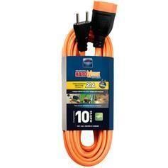 Extens�o el�trica 10 metros 3 x 2,50 mm 2P+T 20A - HARDWORK