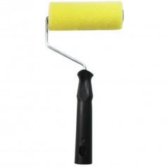 Rolo de espuma para pintura com suporte de 9 cm