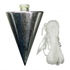 Prumo de centro em a�o 300 g