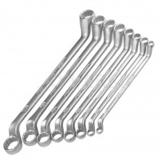 Jogo de chave estrela 6 a 22 mm a�o cromo van�dio com 8 pe�as - 2 - 8M