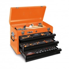 Gabinete para ferramentas 3 gavetas met�lico com 159 pe�as - 2200E/21