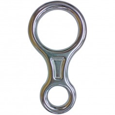 Freio oito simples para corda de decida 9 � 12 mm