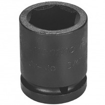 Soquete sextavado de impacto 28 mm encaixe 3/4