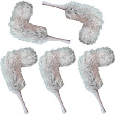 Kit Espanador eletrost�tico microfibra 5 pe�as 