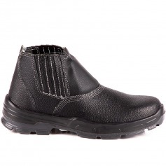 Botina bidensidade couro relax com el�stico - BELS