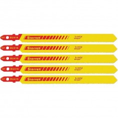 L�mina serra tico tico 100 mm bimetal multiuso 05 pe�as - BU418 