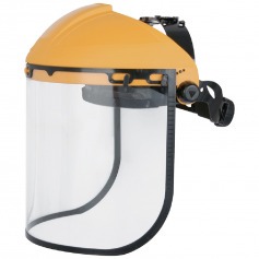 Protetor facial incolor com catraca 250 mm - BALBI 2