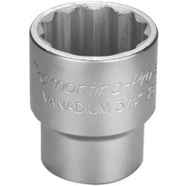 Soquete estriado 36 mm encaixe 3/4 Soquete estriado 36 mm encaixe 3/4