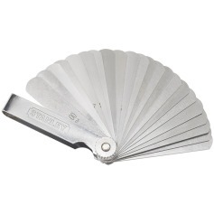 Calibrador de folga de 0,038 a 1 mm