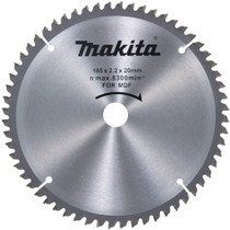 Disco de serra para madeira 185 x 20 mm com 60 dentes D-61466