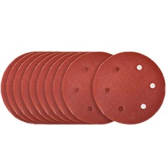Disco de lixa 225 mm 6 furos para lixadeira MLP710H / MLP750 com 10 unidades