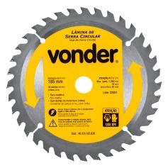 Disco de serra para madeira 185 x 20 mm 36 dentes