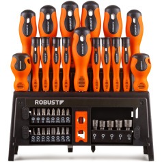 Jogo de Chaves de Fenda Bits e Soquetes 39 Pe�as