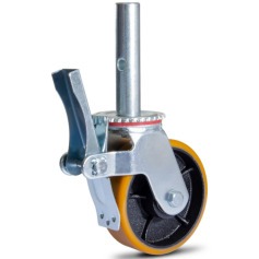 Rod�zio girat�rio para andaime com freio 6