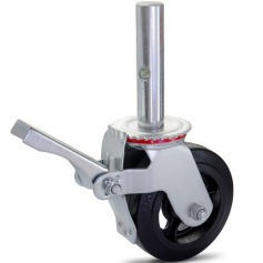 Rod�zio girat�rio para andaime com freio 6