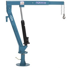 Guincho hidr�ulico girat�rio 360� para caminhonete 500 kg - MGH-500G