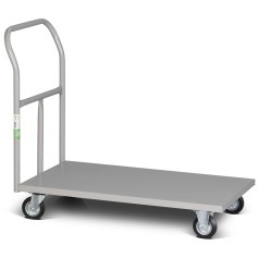 Carro plataforma com tampo em a�o 300 kg - TM-52