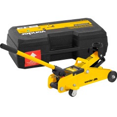 Macaco jacar� hidr�ulico 1,2 tonelada port�til com maleta - VD2