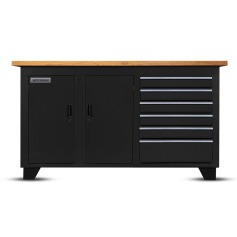 Bancada fechada com 6 gavetas e 2 portas RLL-204 Bancada fechada com 6 gavetas e 2 portas RLL-204