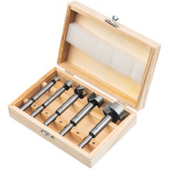 Jogo de brocas 10 a 35 mm para fechadura com 5 pe�as - 7044055