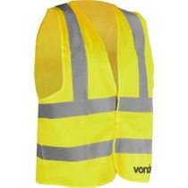Colete refletivo tipo blusão sem bolso amarelo - CV 102 Colete refletivo tipo blusão sem bolso amarelo - CV 102